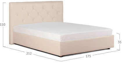 Кровать двуспальная Монблан Модель 383